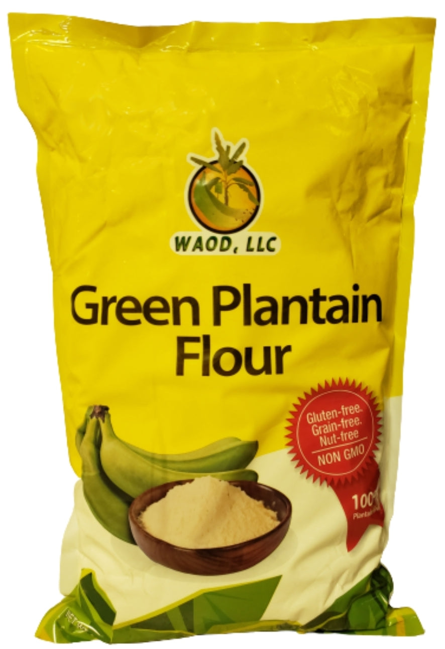 Plantain Flour - Waod Green Plantain Flour 5 lb